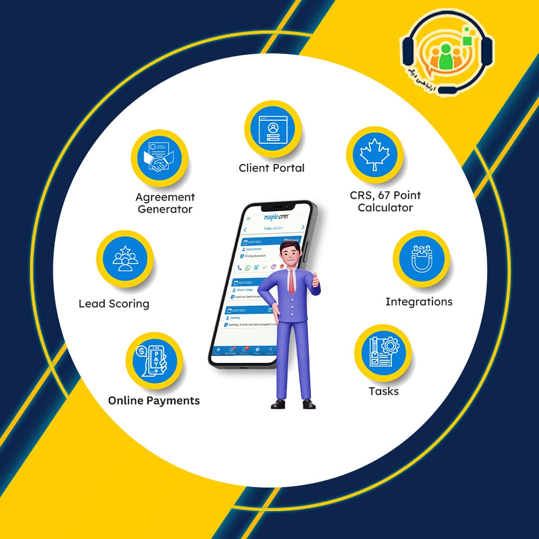 CRM آژانس های مهاجرتی