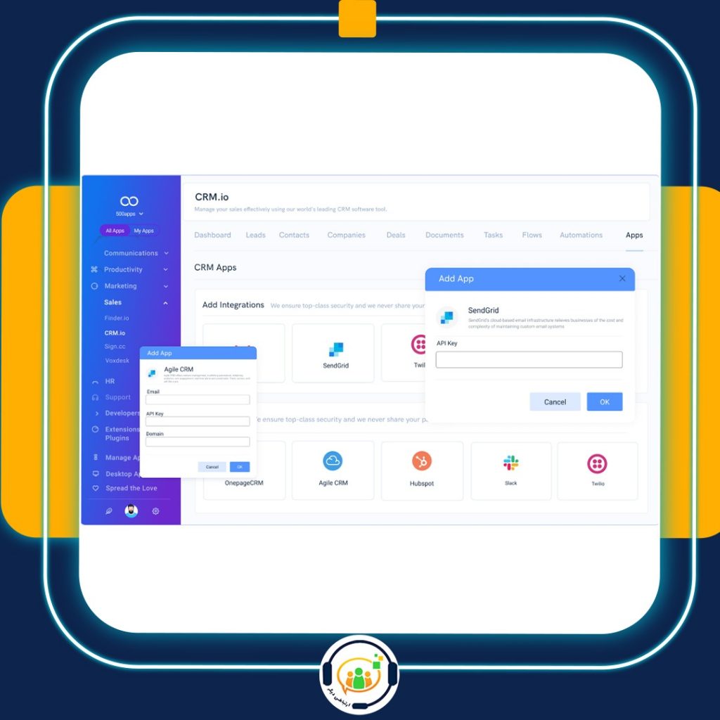مرکز تماس و CRM